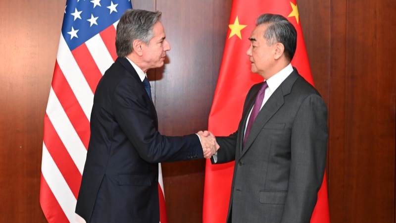 Blinken meets with Wang in Beijing, Xi next