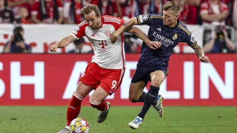 Bayern, Real Madrid draw 2-2 in first CL semi-final leg