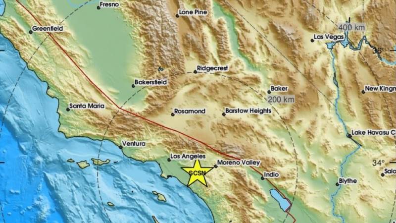 4.1-magnitude earthquake shakes California