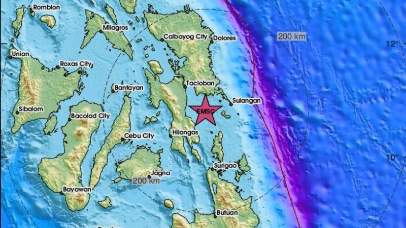 5.7-magnitude earthquake hits Philippines