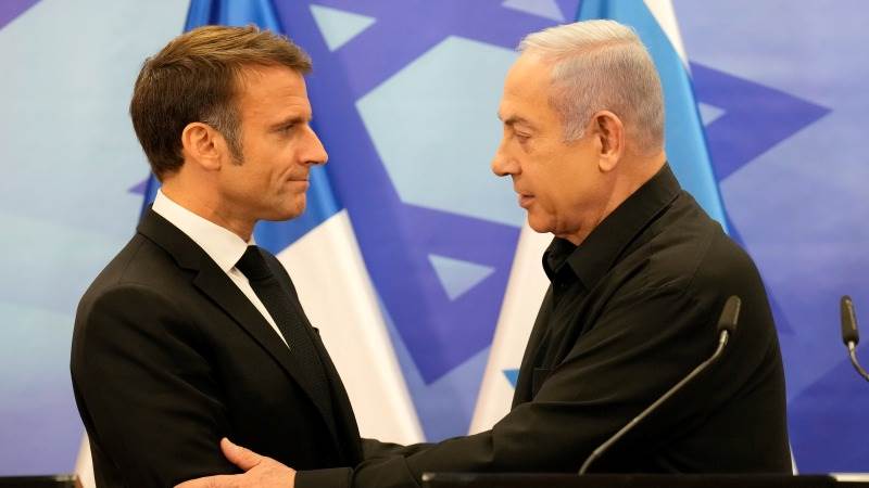 Macron urges Israel to complete talks with Hamas