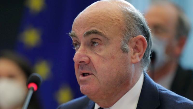 ECB’s De Guindos: Economic growth gaining momentum