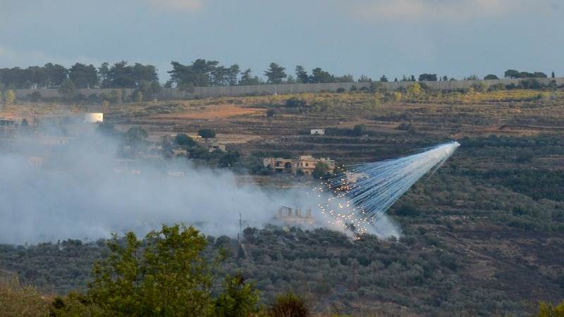 Israel hits Lebanese Hezbollah infrastructure