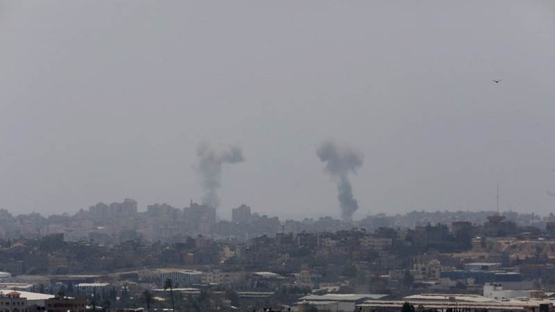 Israel hits two Hamas rocket launch sites in Gaza