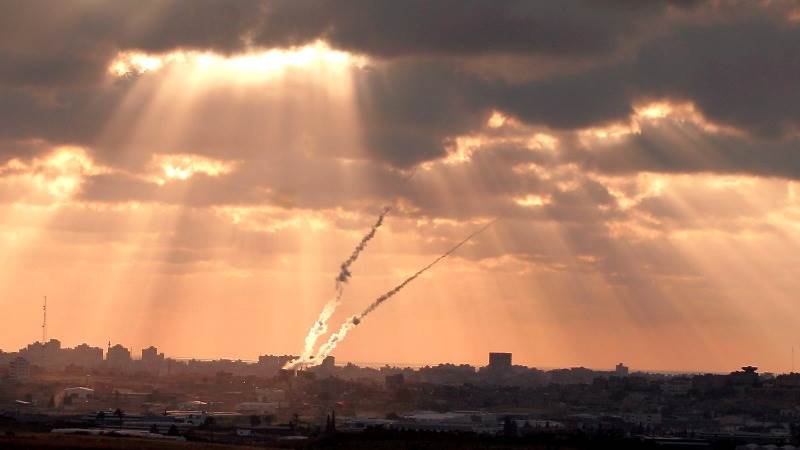 Israeli military says 2 rockets fired from Gaza