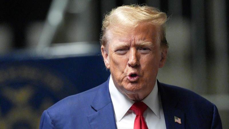 Trump ahead of Biden in five swing states, poll says