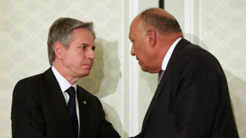 Blinken, Egyptian FM discuss Rafah’s op, border crossings