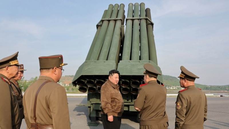 Kim inspects North Korea’s new tactical missile system