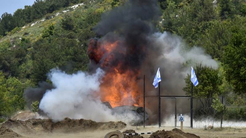 Hezbollah strikes Israeli site near Lebanon border