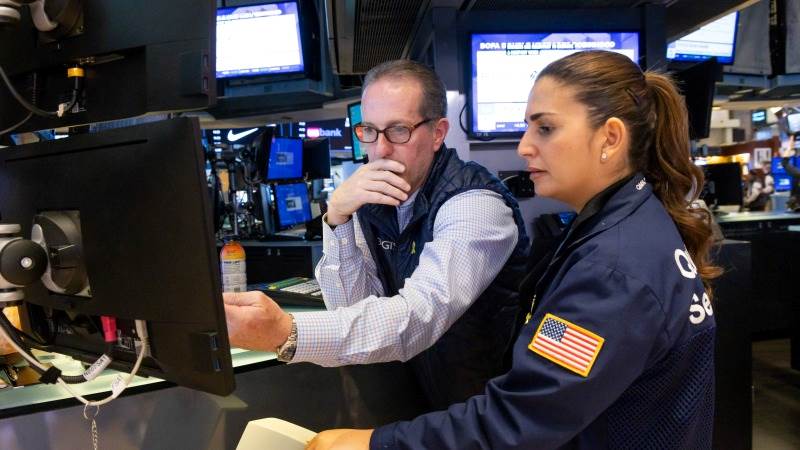 Wall Street opens in red, Dow slides over 200 pts