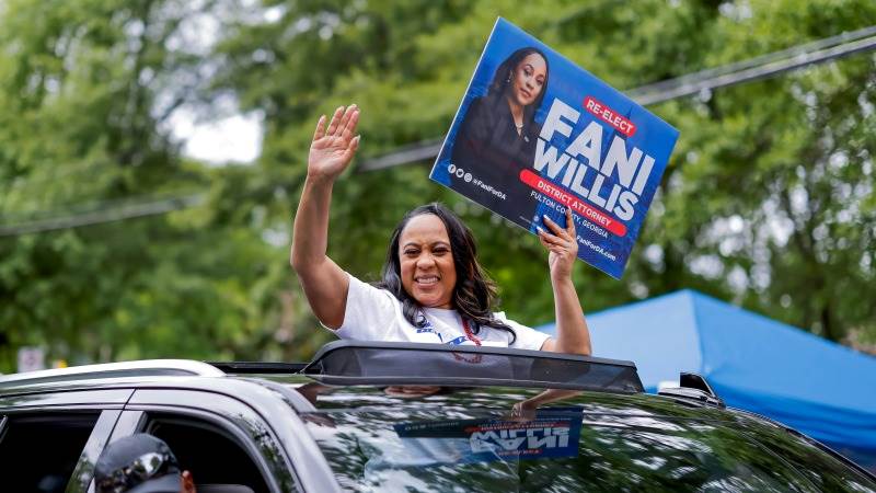 Georgia Trump prosecutor Willis wins Democratic primary