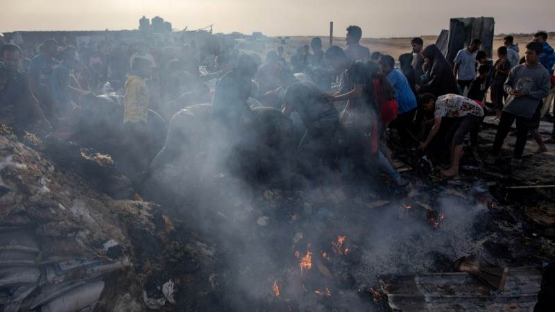 Israel: Civilians in Rafah likely died from fire started after air attack