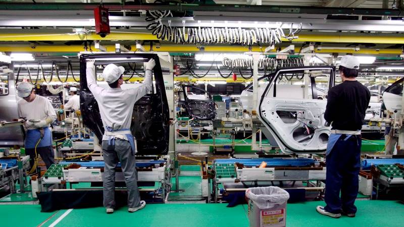 Japan’s industrial output down by 0.1% in April