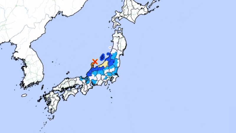 5.9-magnitude earthquake shakes northwestern Japan