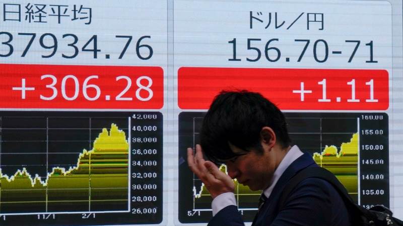 Asia mostly higher amid economic reports