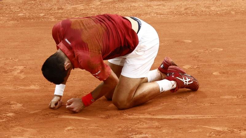 Djokovic casts doubt about playing French Open quarter final