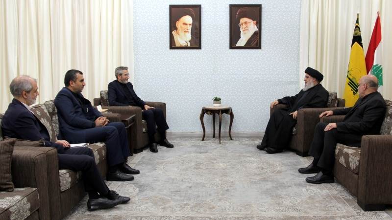 Iran’s acting FM, Hezbollah head talk Gaza