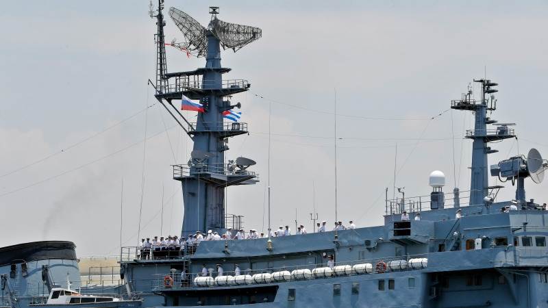 Four Russian warships to arrive in Havana next week