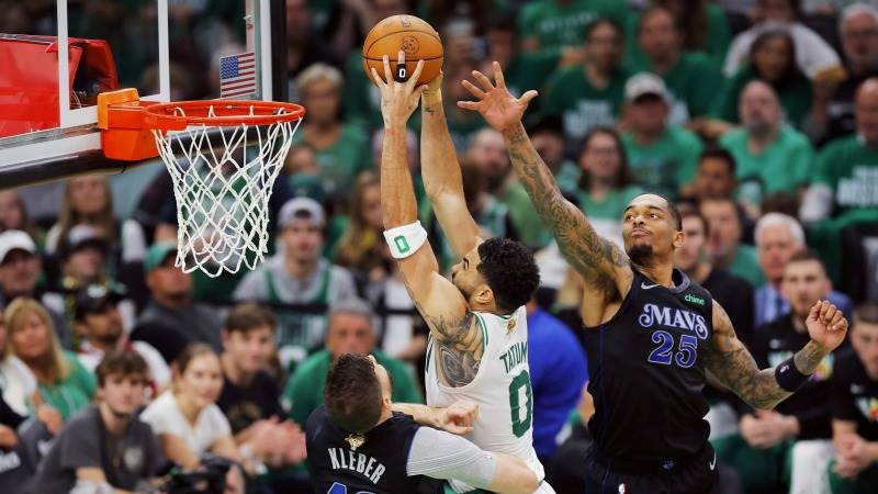 Celtics beat Mavericks in first NBA Finals game