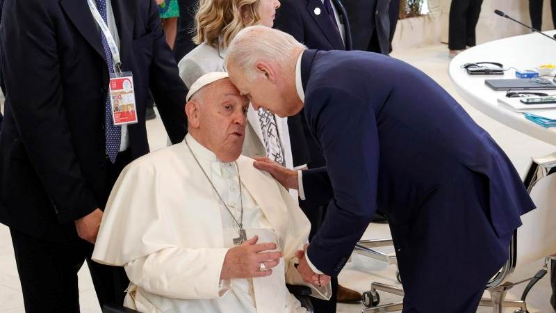 Biden, Pope Francis talk about Gaza crisis