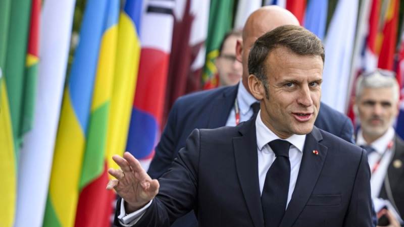 Macron: Peace in Ukraine requires defense