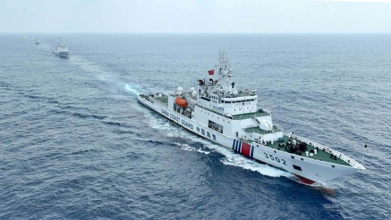 China says Philippine ship caused collision in South China Sea