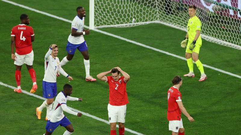 France defeats Austria 1-0 in their first Euro 2024 match