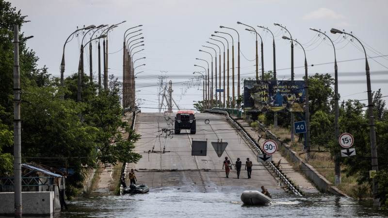 Ukraine: Kherson out of power amid Russia’s shelling