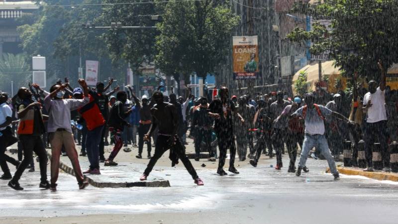 Four people allegedly shot amid Kenya’s protests