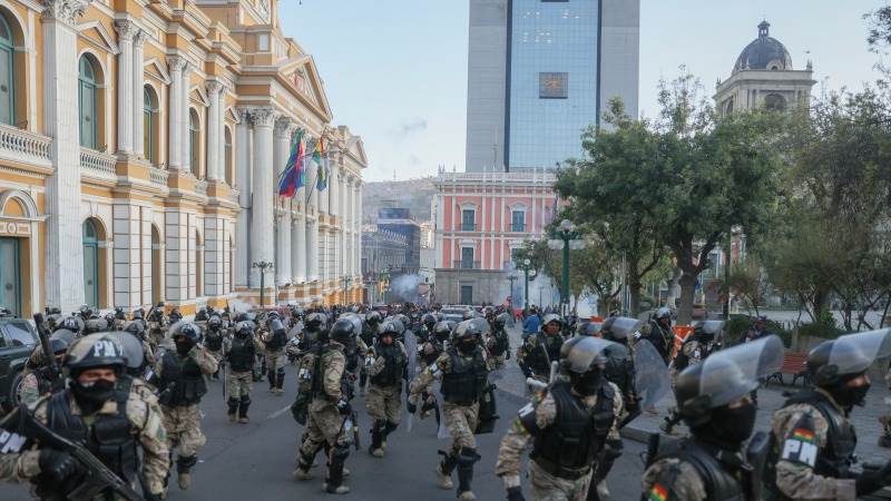 Bolivia’s general arrested after apparent coup attempt