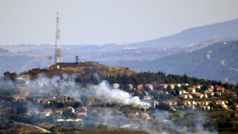 40 rockets reportedly launched from Lebanon toward Israel