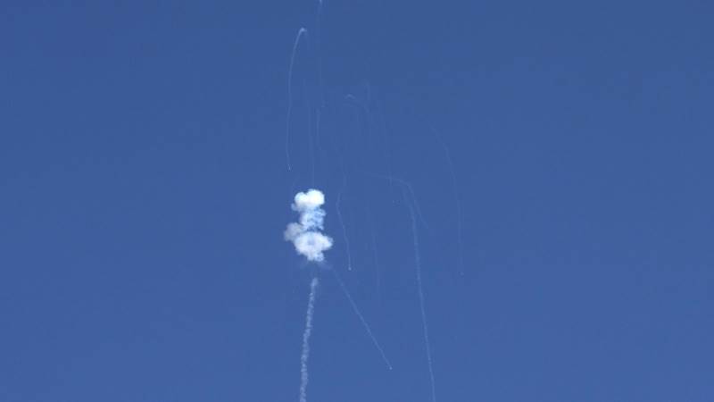 Israel intercepts air targets from Lebanon