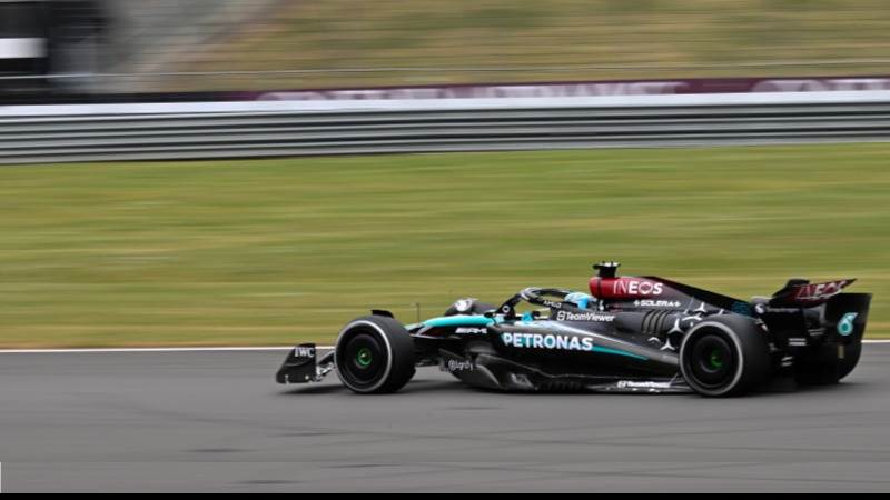 George Russell takes pole for British Grand Prix