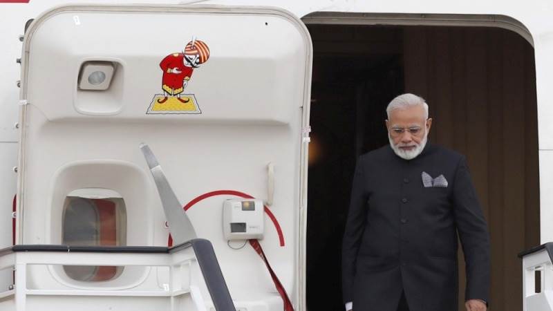 Indian PM Modi arrives in Russia on official visit