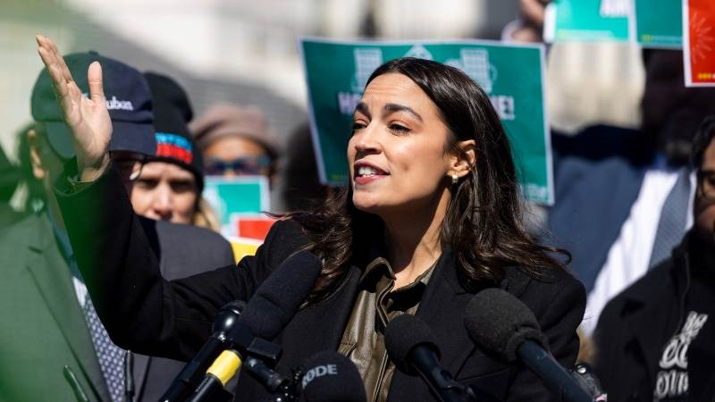 AOC expresses her support for Biden’s re-election