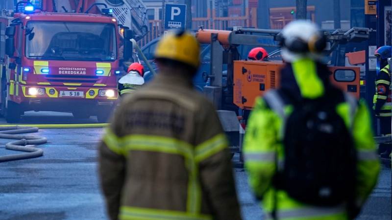 Mayor says Rouen cathedral spire on fire