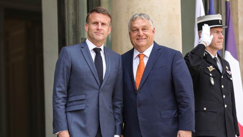 Macron: Legitimate for Orban to go to Russia, China as Hungary’s PM