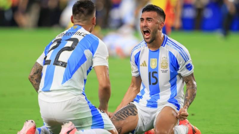 Argentina fends off Colombia to win 2024 Copa America