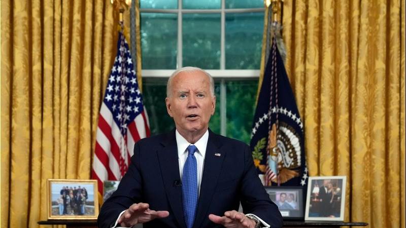 Biden says ‘personal ambition’ can’t come in way of democracy