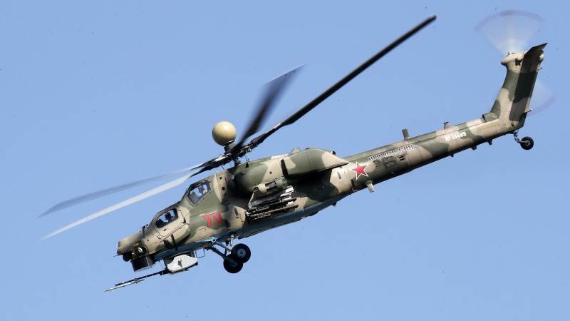 Russia: Mi-28 jet crashes in Kaluga region