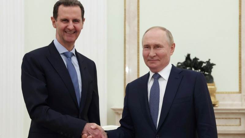 Putin, Assad discuss Middle East crisis