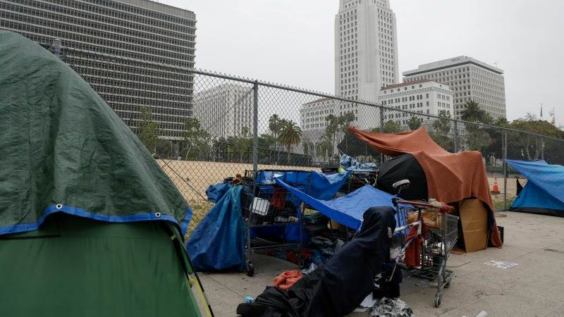 California governor orders removal of homeless encampments