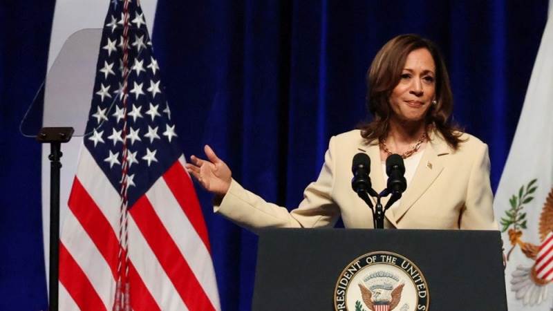 Harris condemns ‘hate speech, violence’ at Union Station