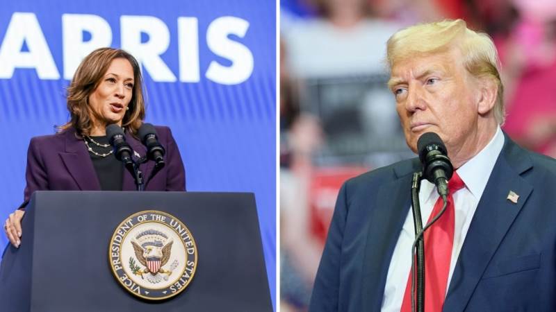 Harris, Trump in tight race, Times/Siena poll finds