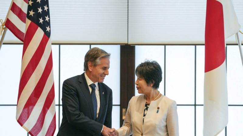 Blinken talks security with Japanese foreign minister