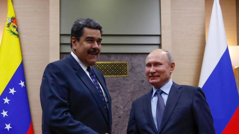 Putin congratulates Maduro on election victory