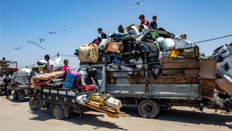 200K displaced people after evacuation order in Khan Younis