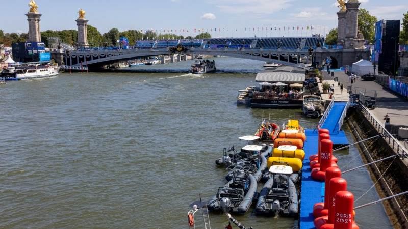 Olympic men’s triathlon postponed over Seine pollution