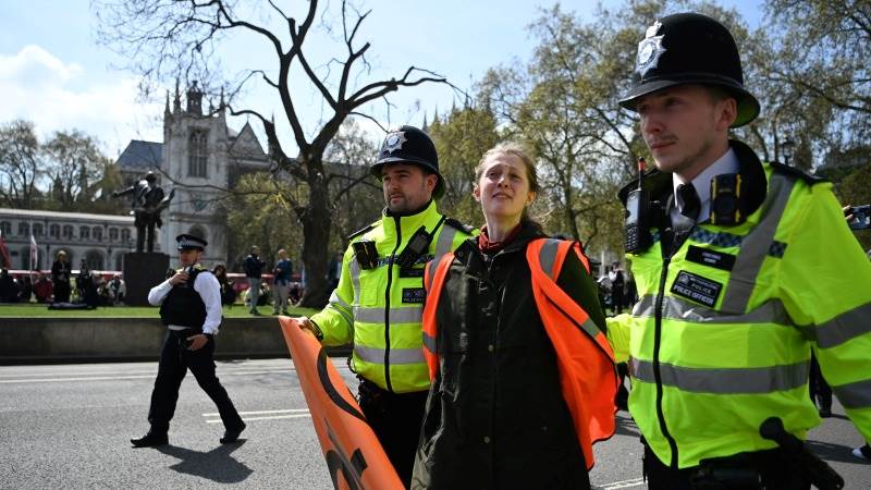 Protesters burn down police station in UK’s Sunderland