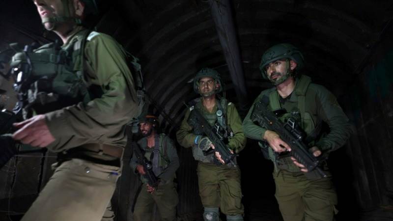 Israeli military uncovers large tunnel on Gaza-Egypt border